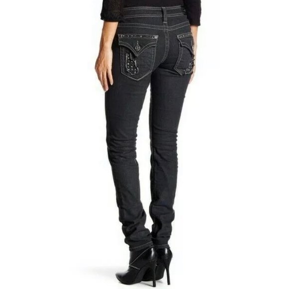AFFLICTION Women's Denim Jeans RAQUEL STANDARD CT - Picture 2 of 9